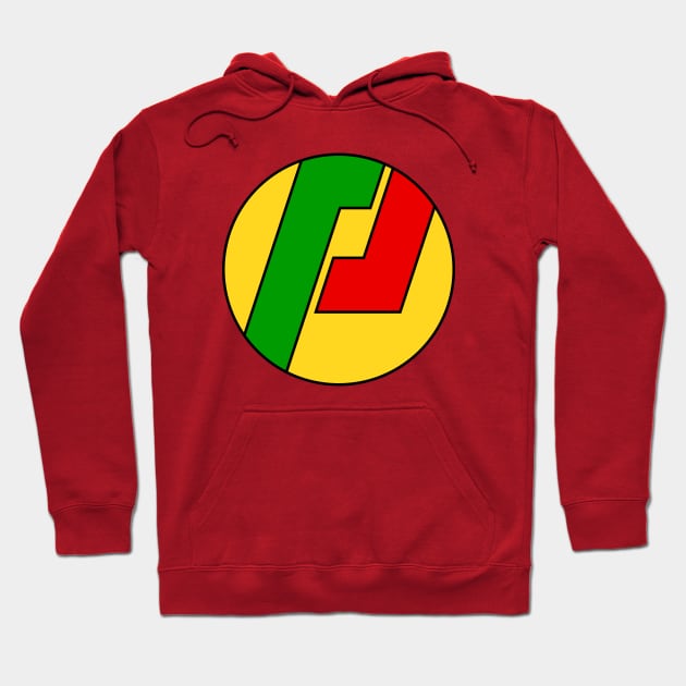 Speedy Pizza P Logo Hoodie by Ekliptik